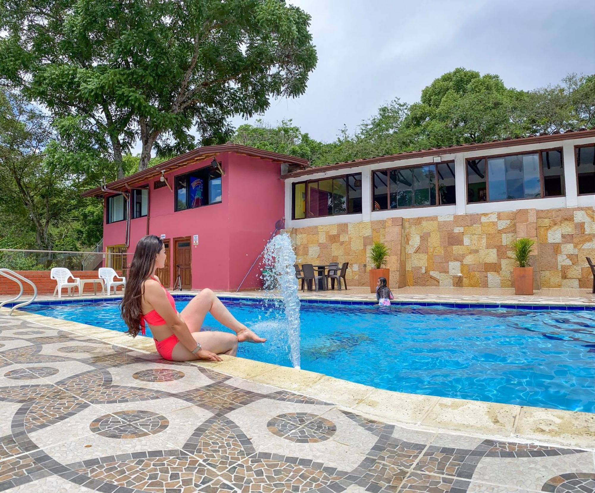 Hotel Campestre La Trinidad Сан Хил Екстериор снимка